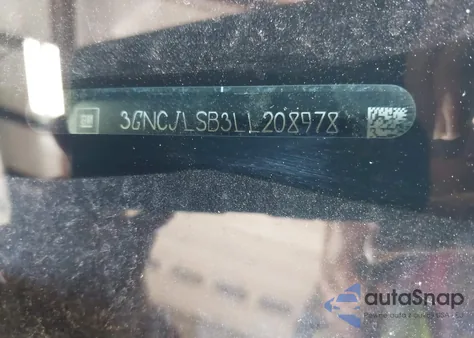 2020 Chevrolet Trax Fwd Lt из США, поврежденный, VIN 3GNCJLSB3LL208978